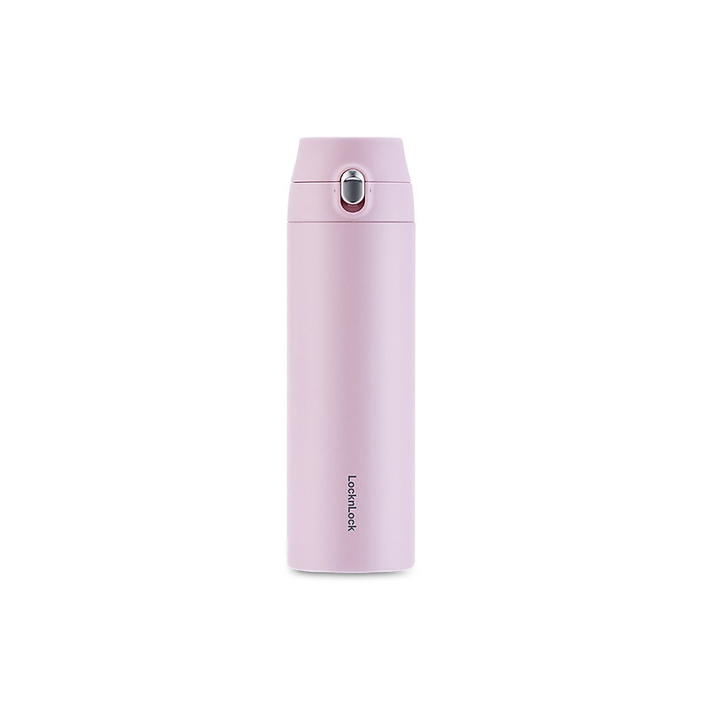 Bình Giữ Nhiệt LocknLock Featherlight One - Touch Tumbler 500ml - 4 màu (Tím, Xanh Navy, Hồng, Trắng) - LHC3257, , large image number 0